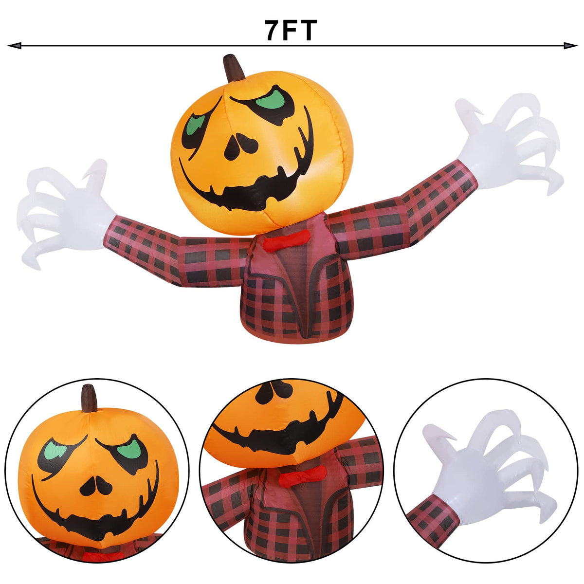 7FT Halloween Inflatable Outdoor Decorations E881447