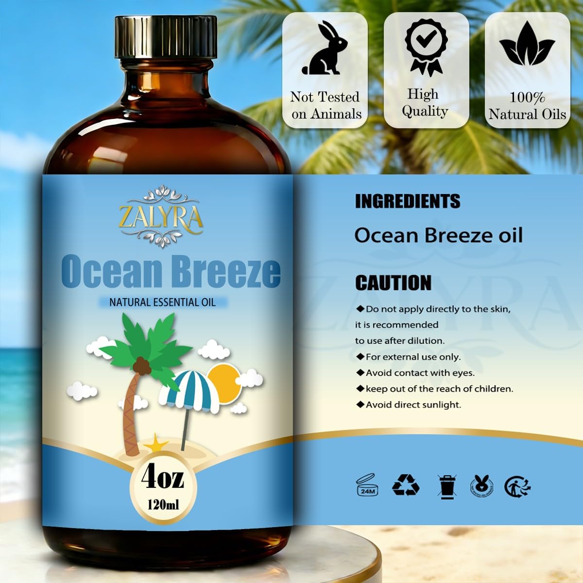 Lavender Ocean Breeze Essential Oil 4 Fl Oz B42900