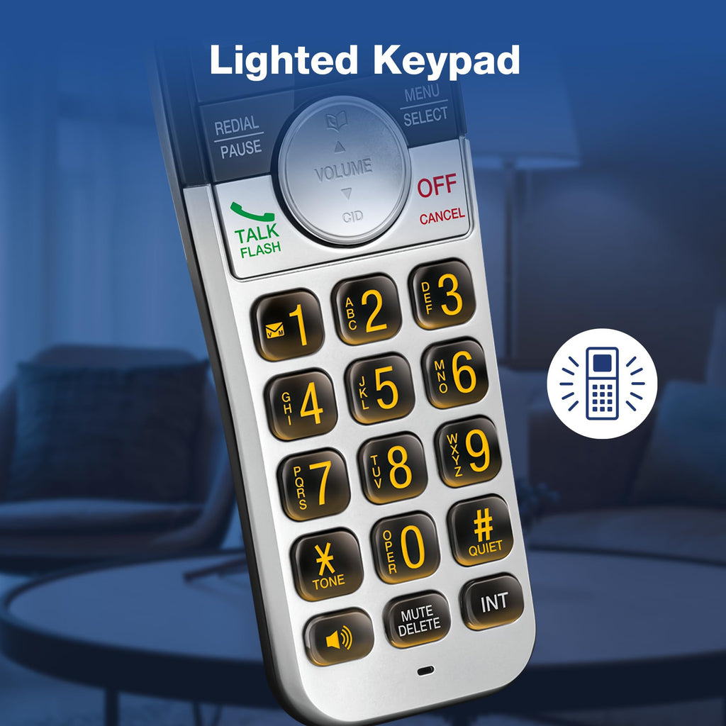 Cordless Home Phone with Answering Machine C452