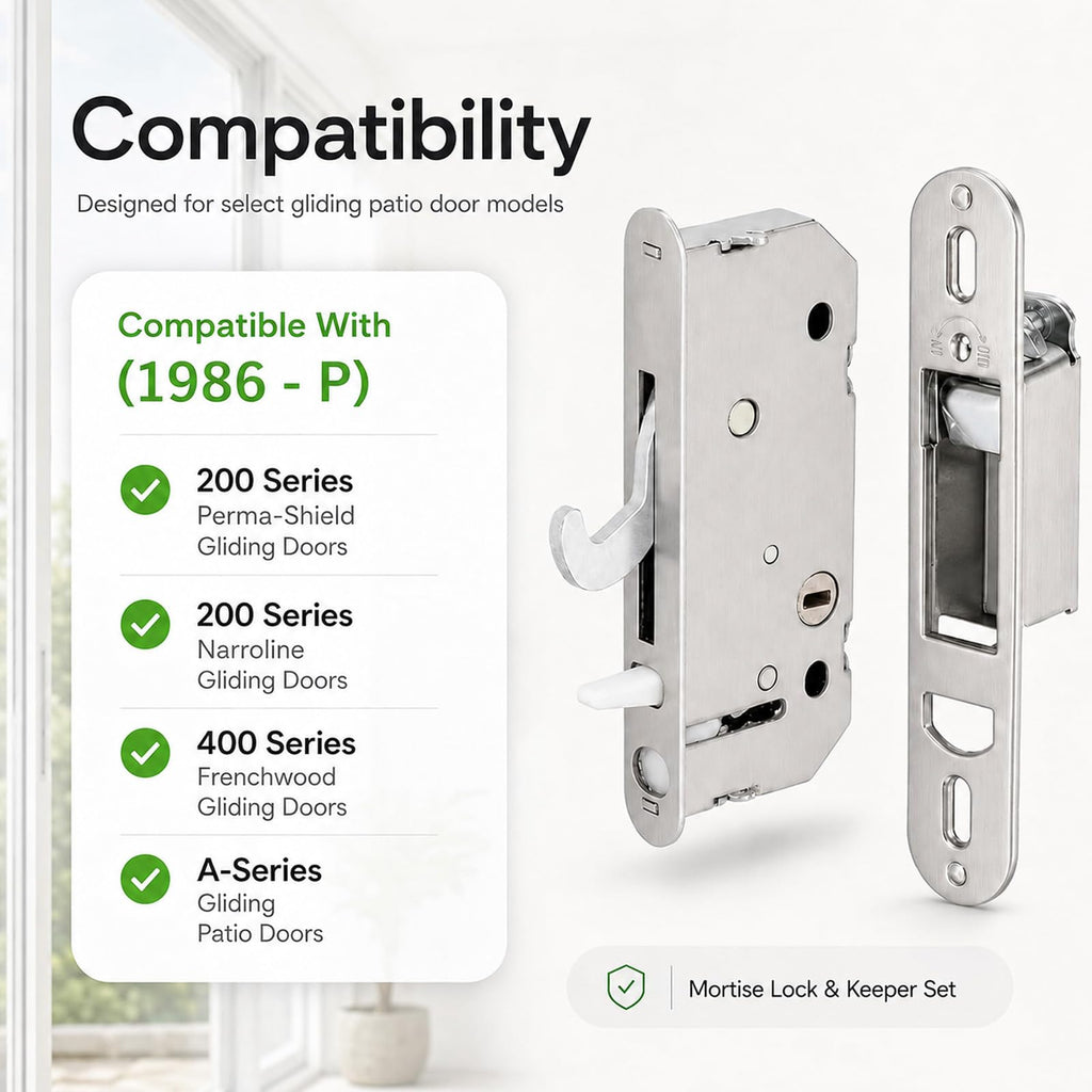 Sliding Door Lock Replacement Kit Q50807