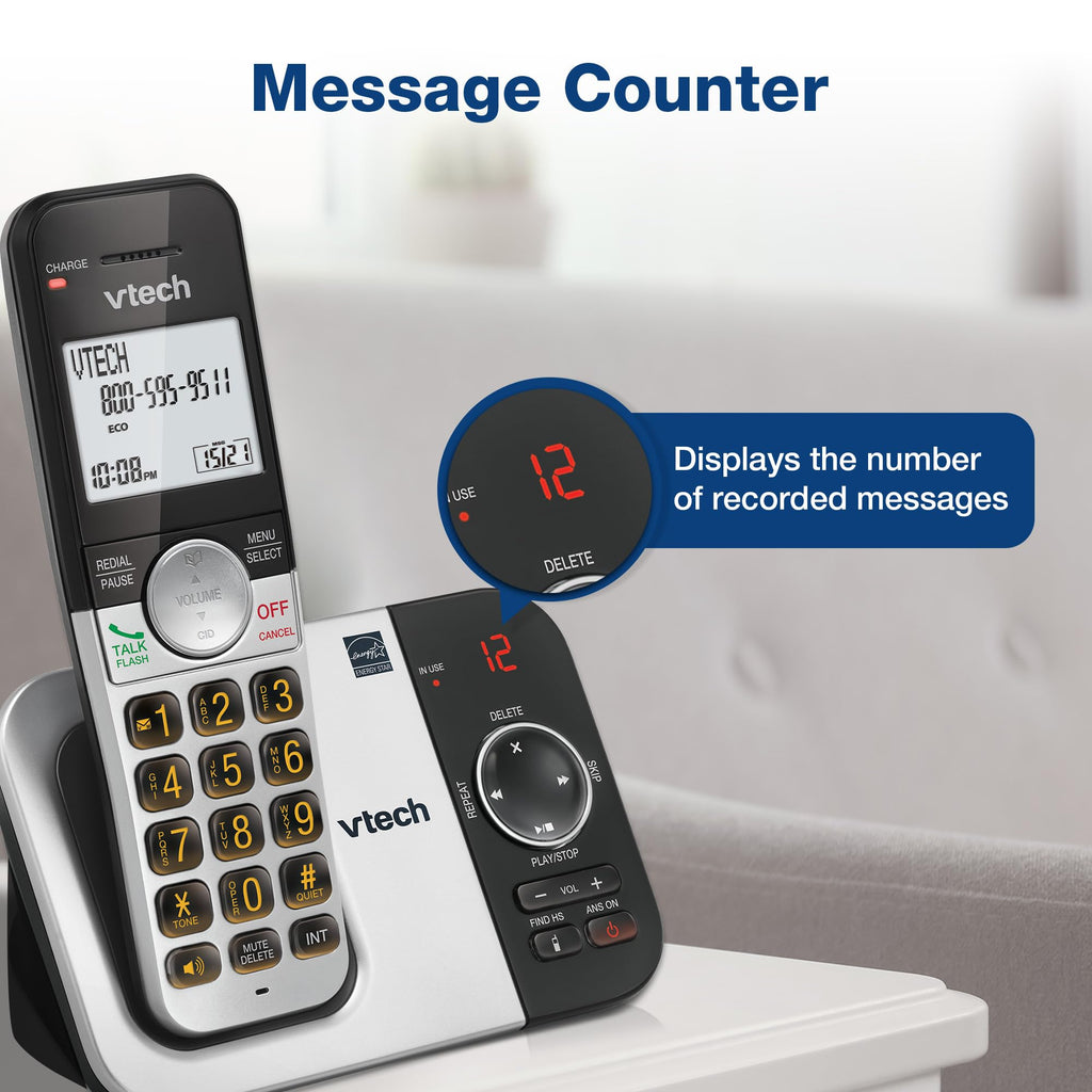 Cordless Home Phone with Answering Machine C452