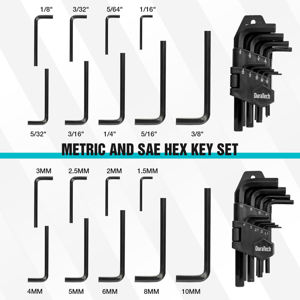 121-Piece Mechanics Tool Kit with Carrying Tool Box A798771