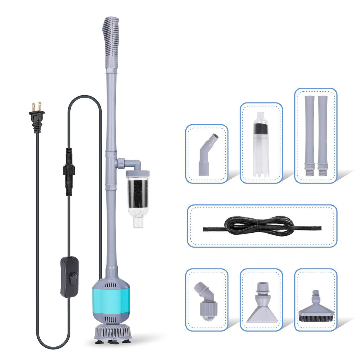 5 in 1 Aquarium Gravel Cleaner Tool Set 15W F332766