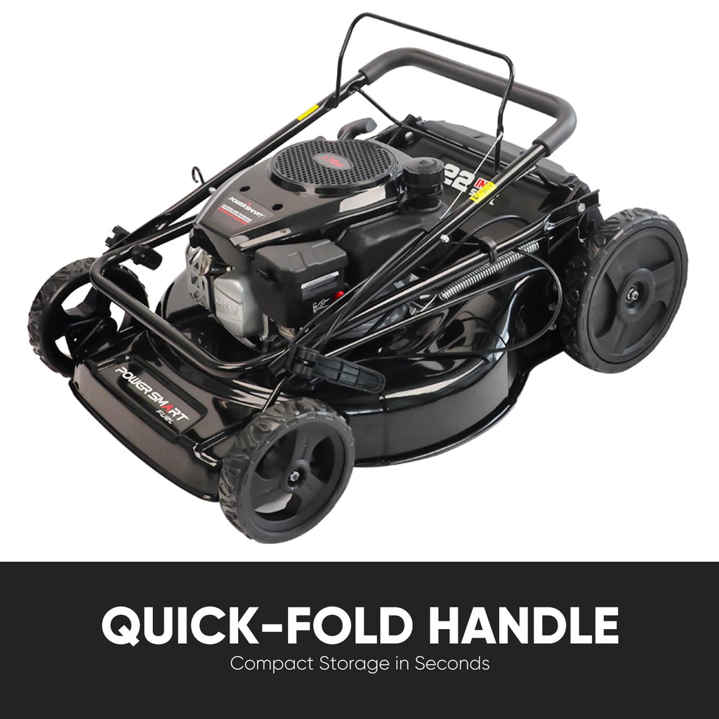 22-Inch Self Propelled Gas Lawn Mower, 170cc 4-Cycle OHV Engine J5256