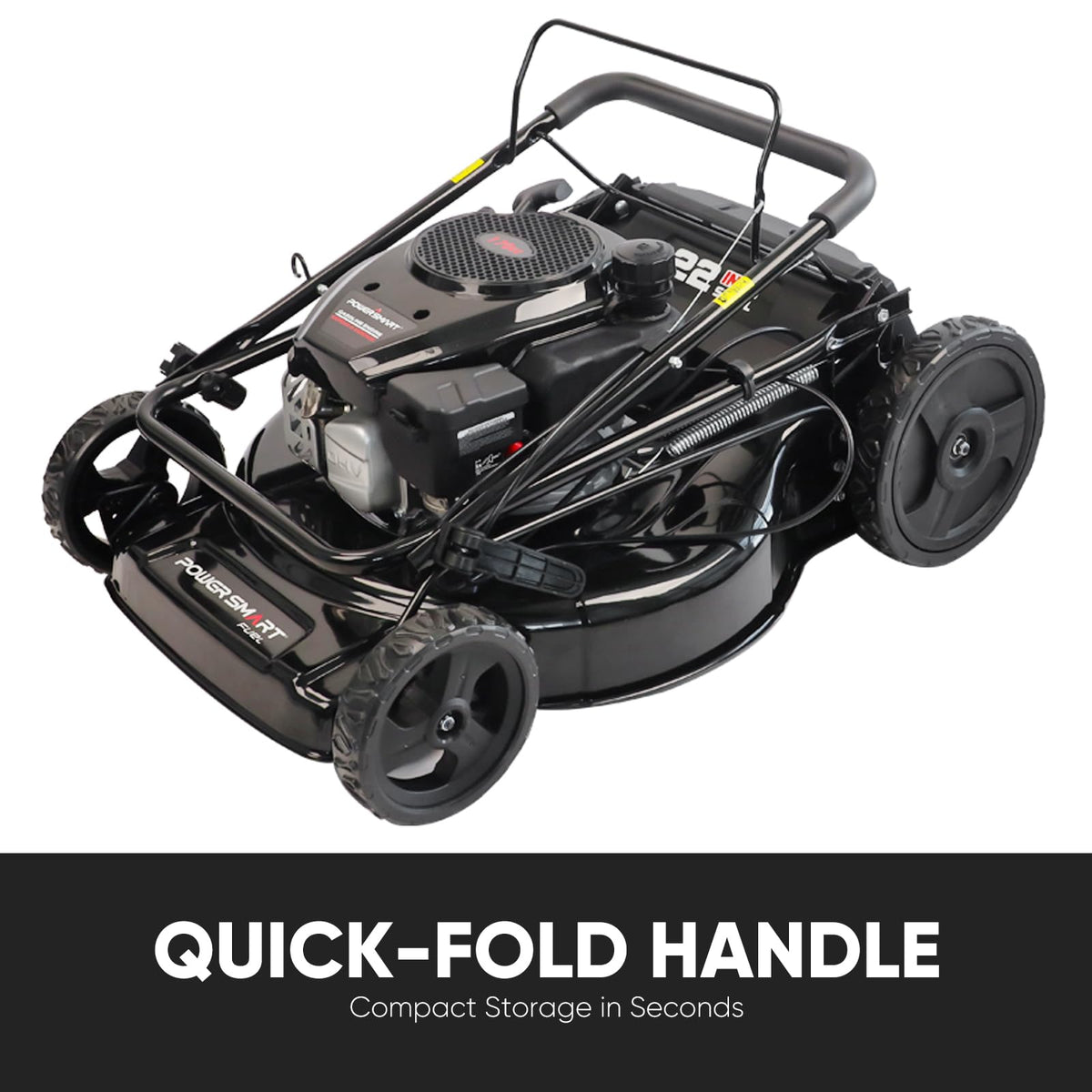 22-Inch Self Propelled Gas Lawn Mower, 170cc 4-Cycle OHV Engine J5256
