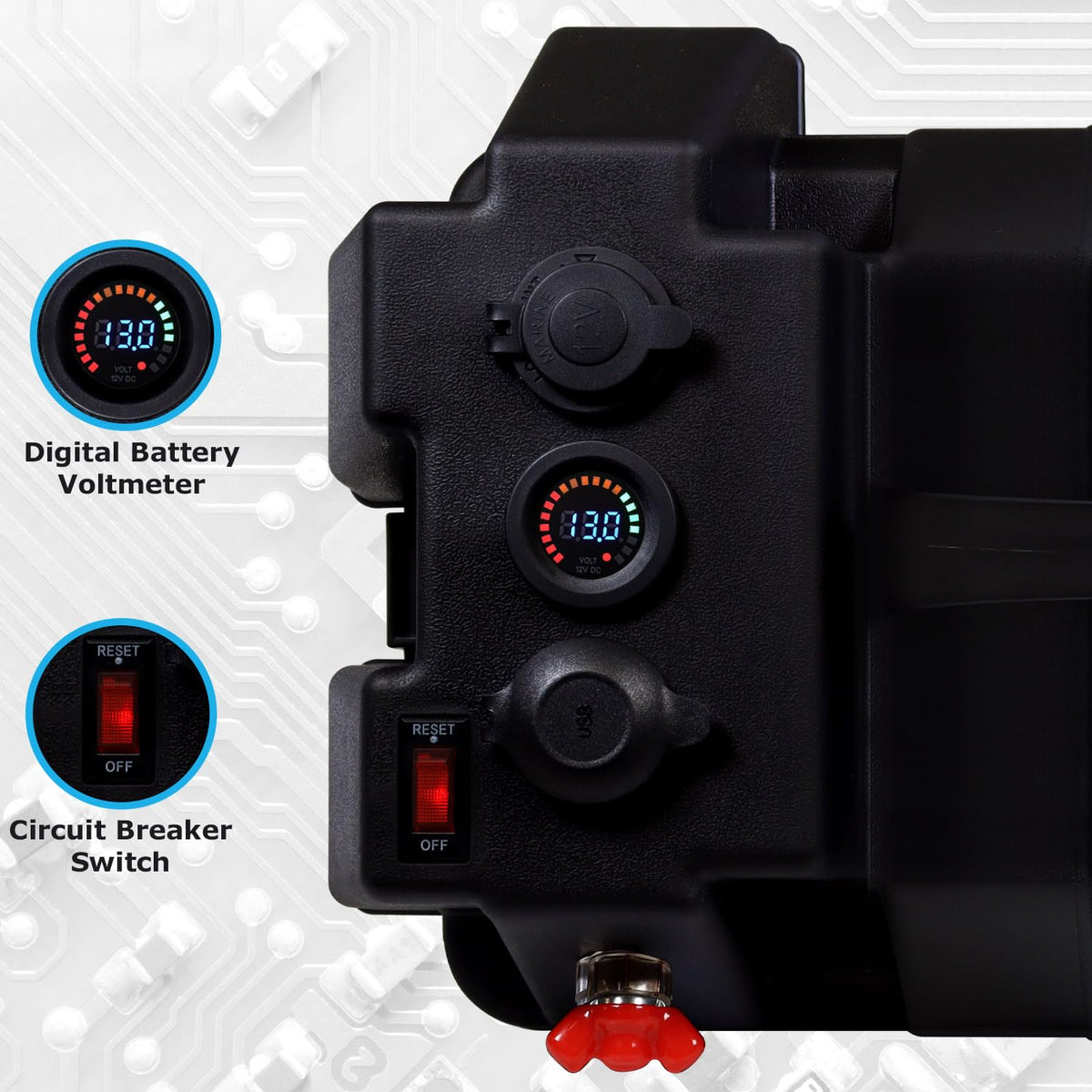 12V 100Ah SLA Battery with Smart Box I81581