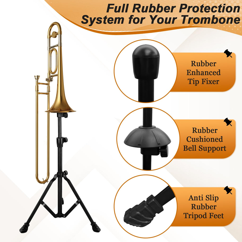 Adjustable Height Retractable Trombone Stand U711