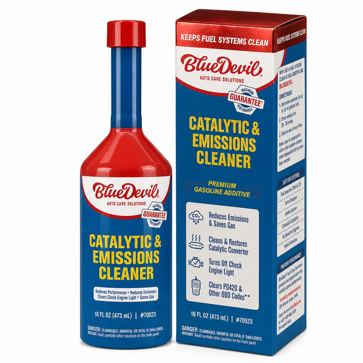 16 oz. 6 Pack Catalytic & Emission System Cleaner S3125
