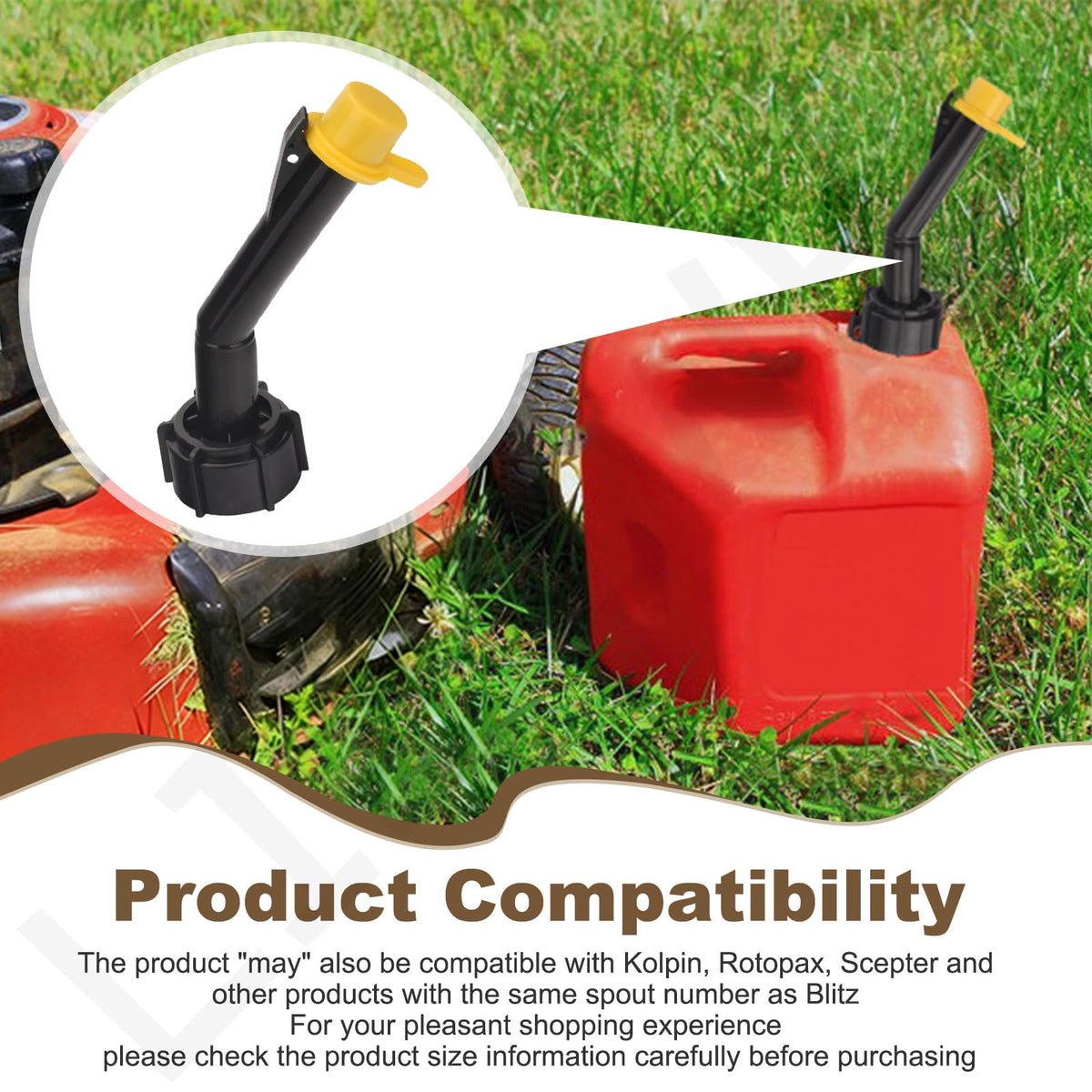 Gas Can Spouts Nozzles Rings Caps H68069
