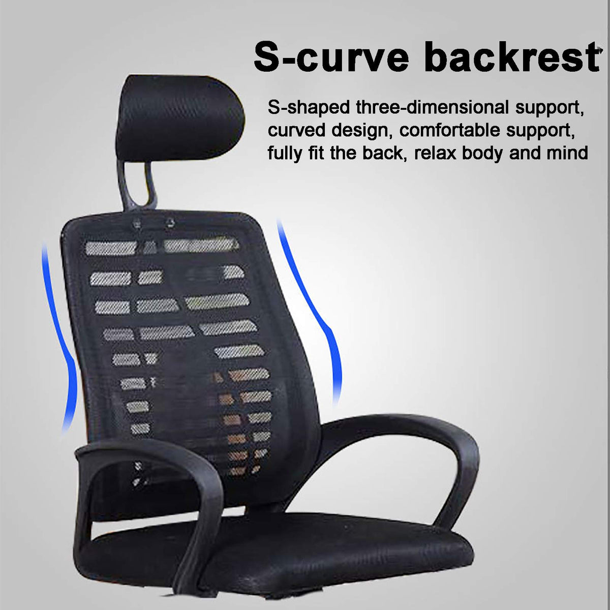 Ergonomic Mesh High Back Swivel Office Chair B111