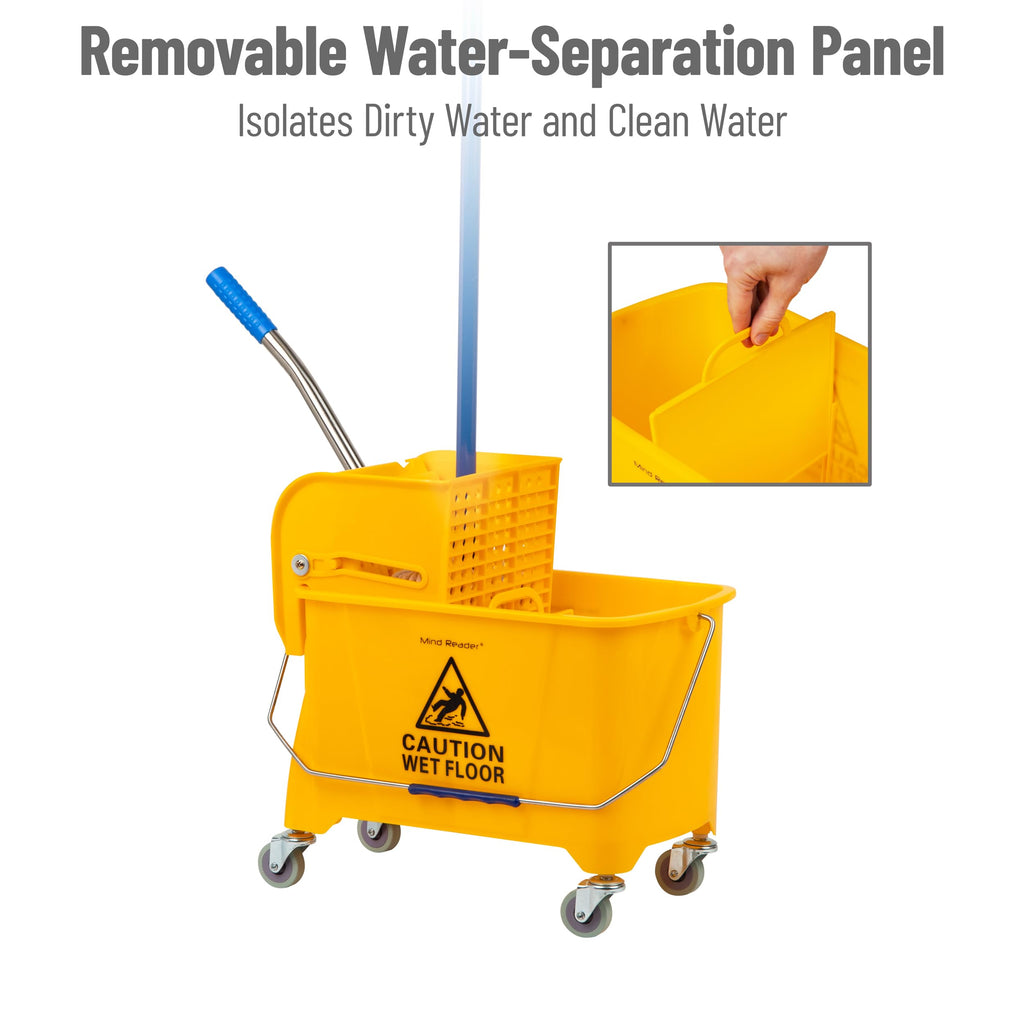 5.5-Gallon Mop Bucket with Wringer O211
