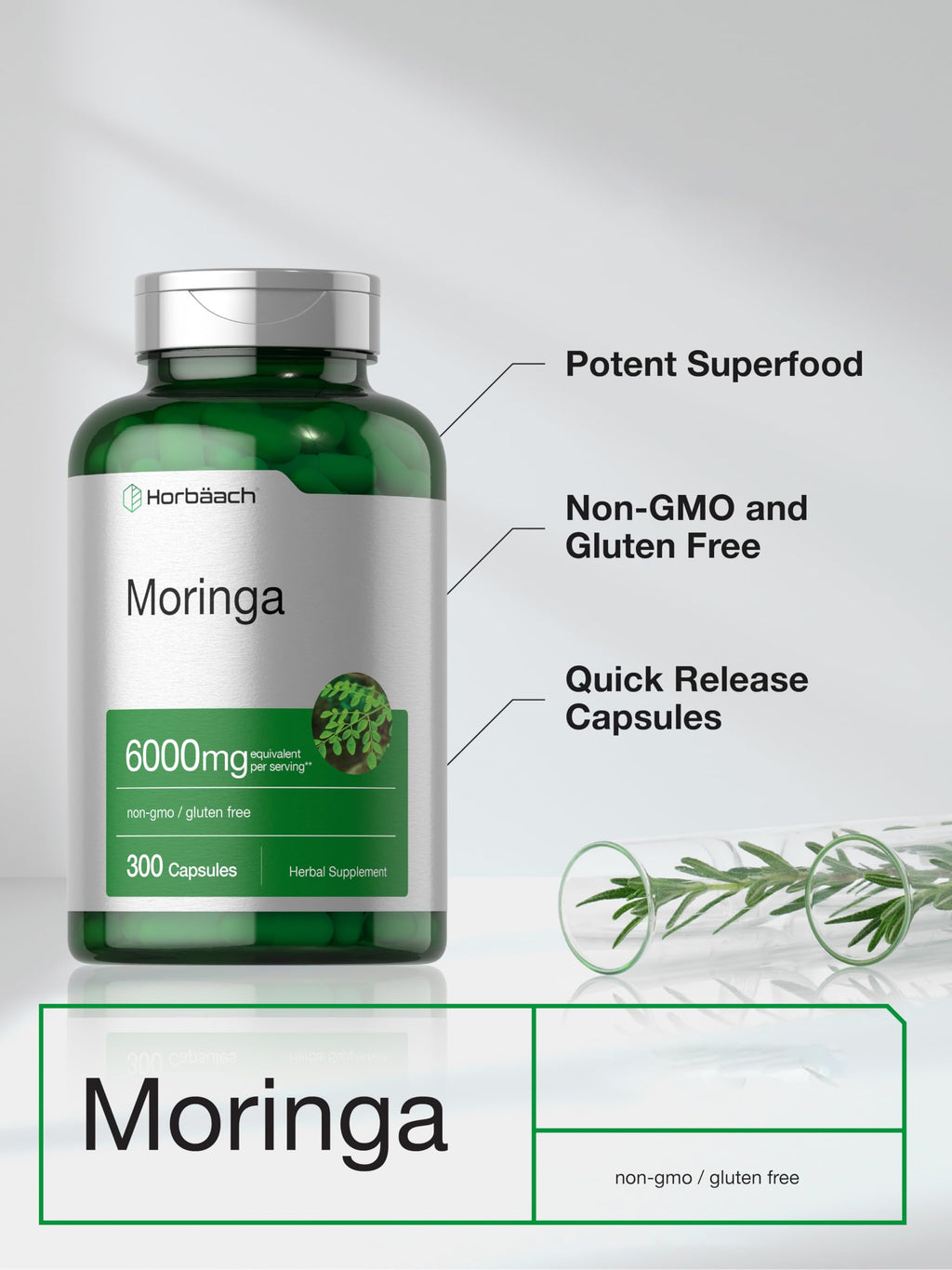 Moringa Oleifera 300 Capsules S57463