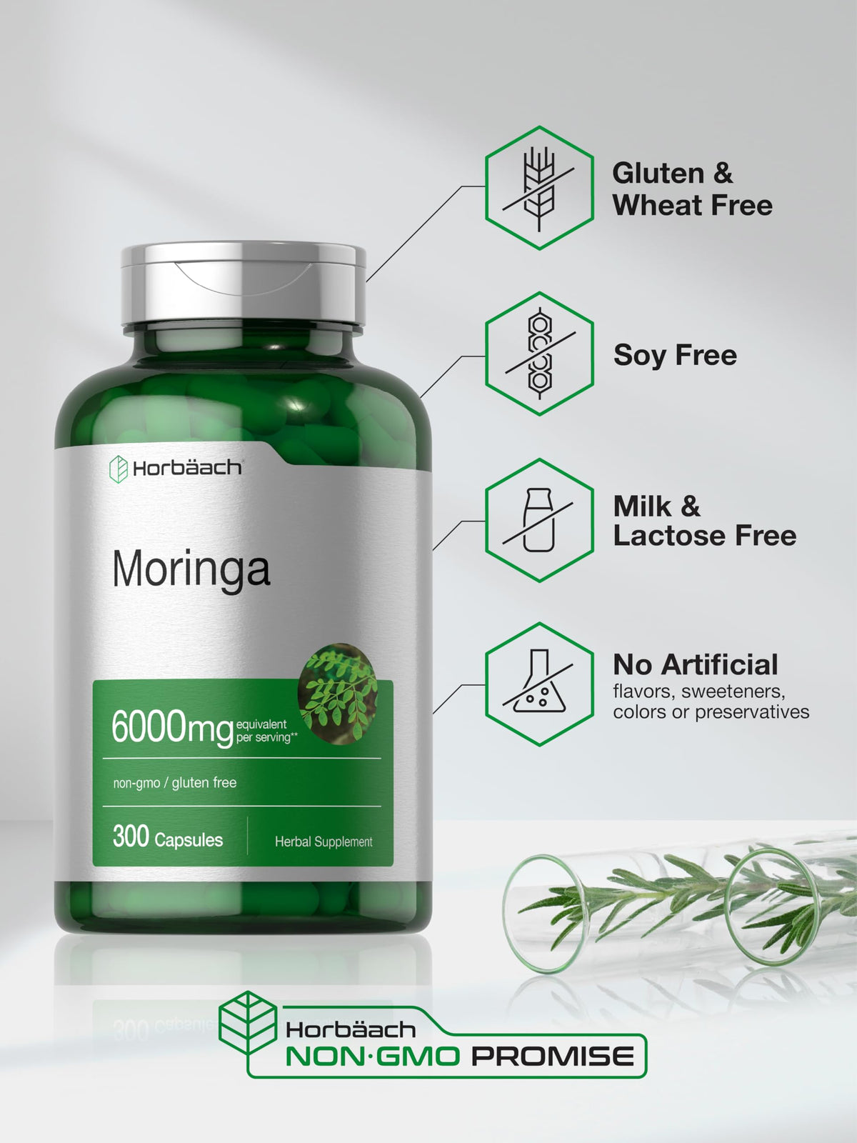 Moringa Oleifera 300 Capsules S57463