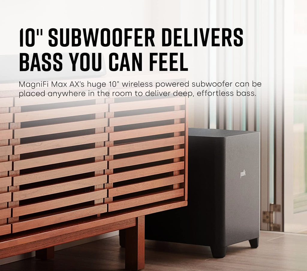 5.1.2 Ch Sound Bar with 10" Wireless Subwoofer T69418