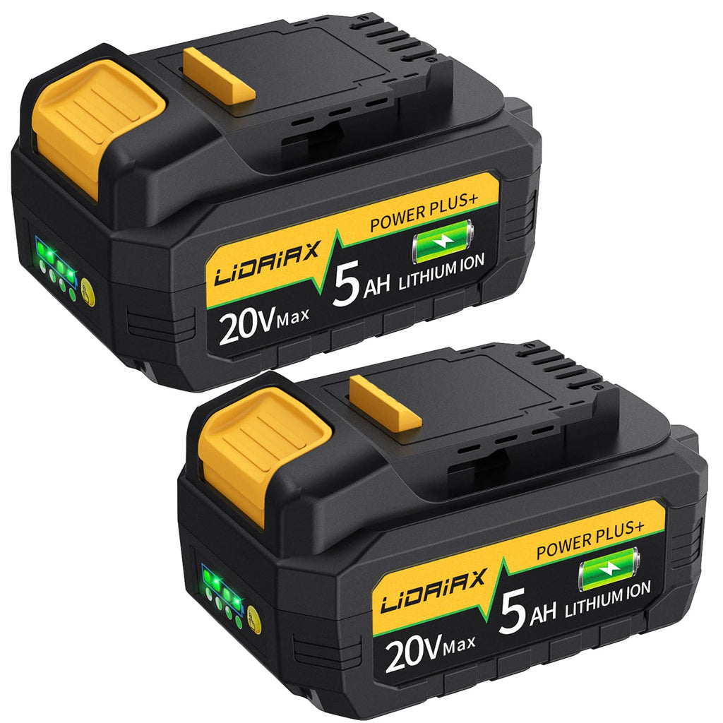 20V Max 5.0AH Lithium Ion Replacement Battery 2 Pack P771013