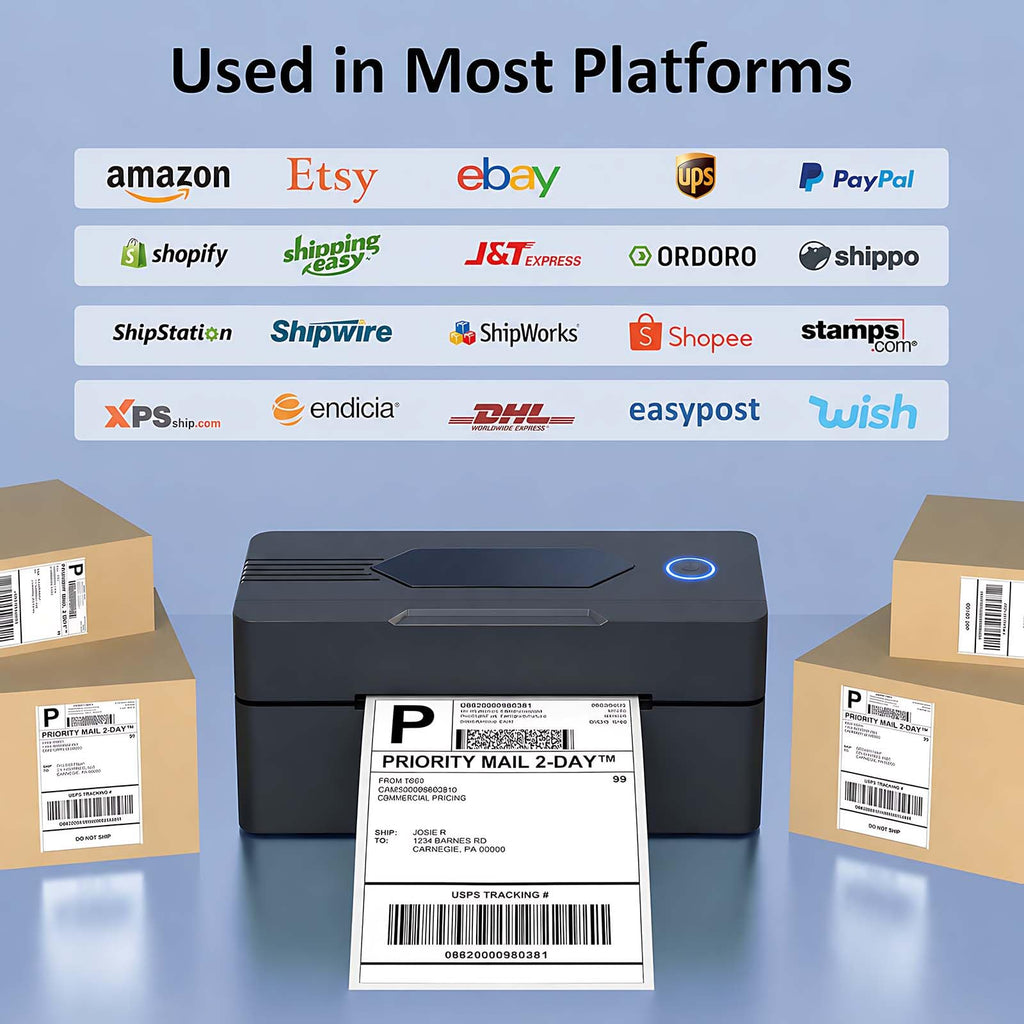 Bluetooth 4x6 Thermal Label Printer N306566