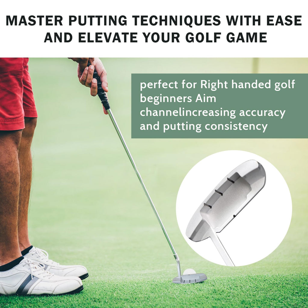 Two-Way Golf Putter with 2 Golf Balls T46103