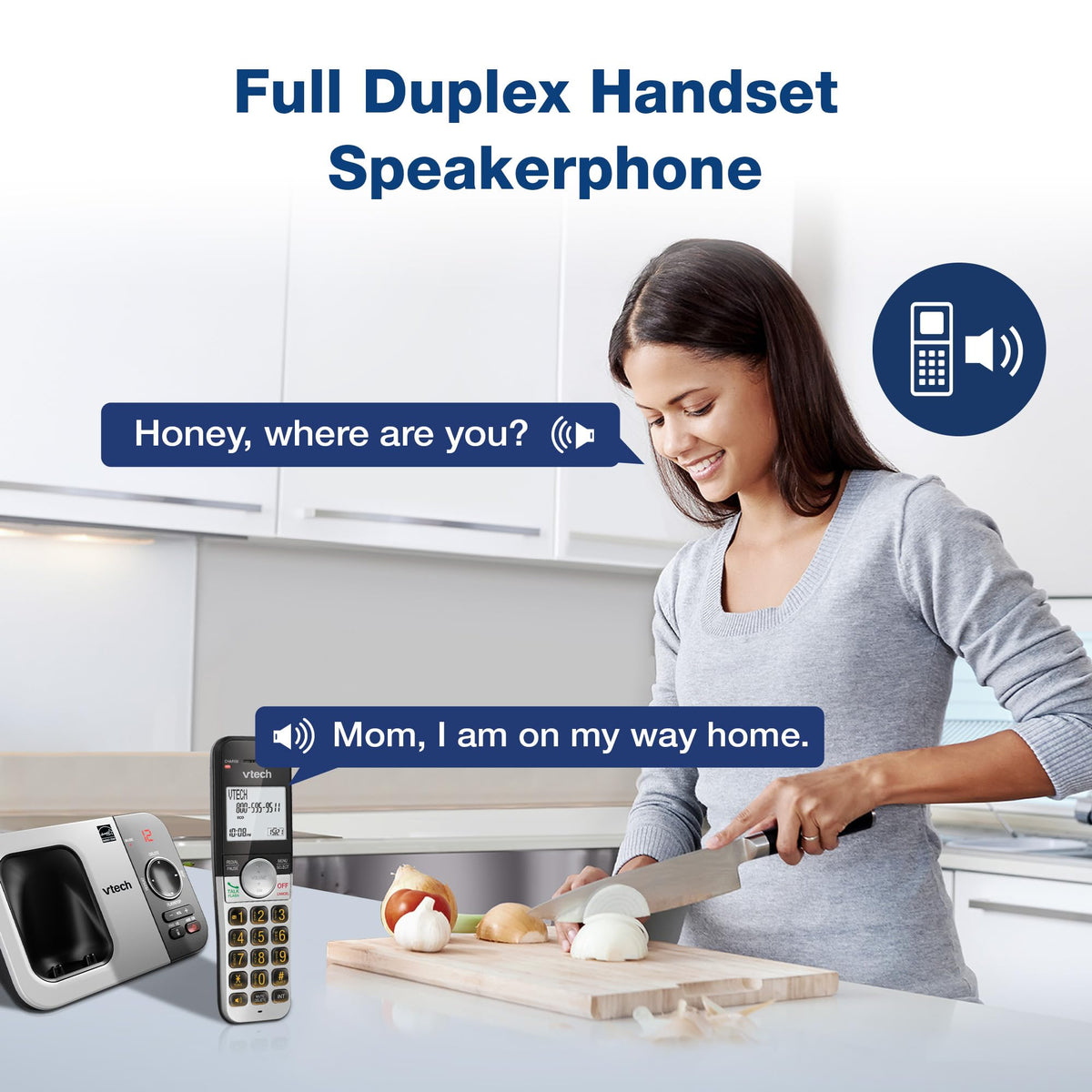 Cordless Home Phone with Answering Machine C452