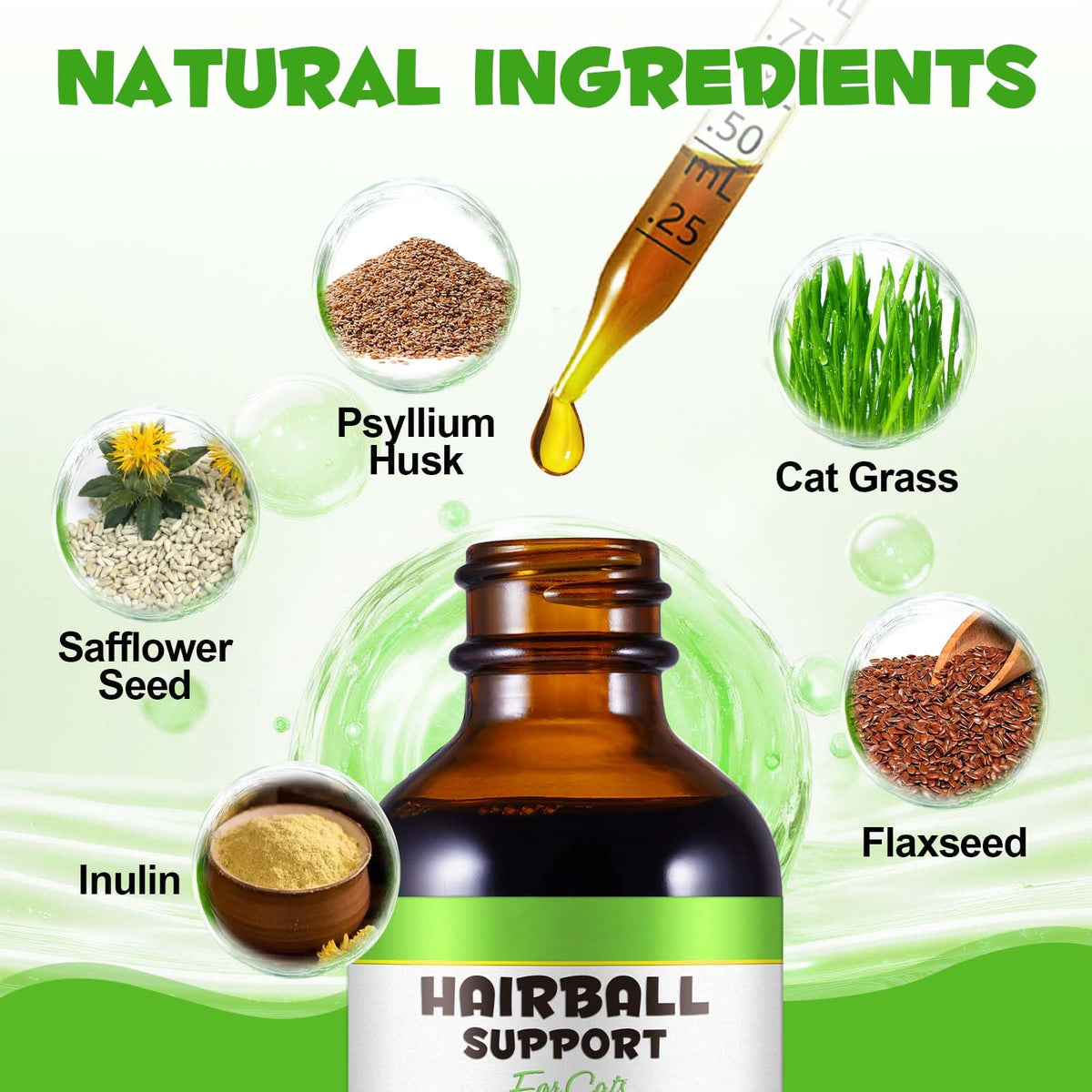 Cat Hairball Remedy Drops 2 fl oz W768