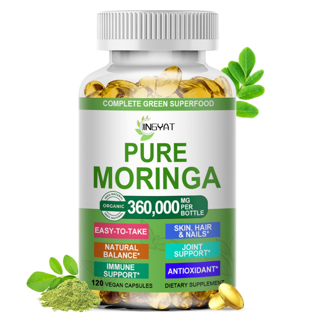 Organic Moringa Oleifera Softgels V290436