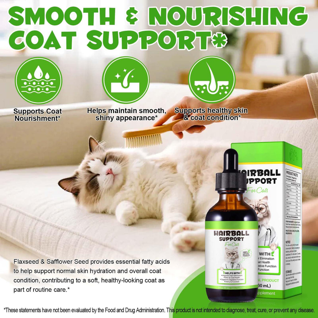 Cat Hairball Remedy Drops 2 fl oz W768