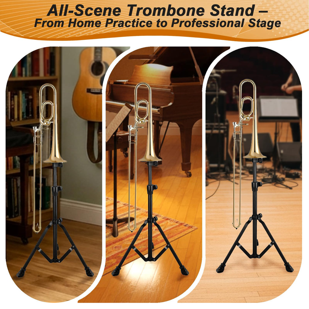 Adjustable Height Retractable Trombone Stand U711