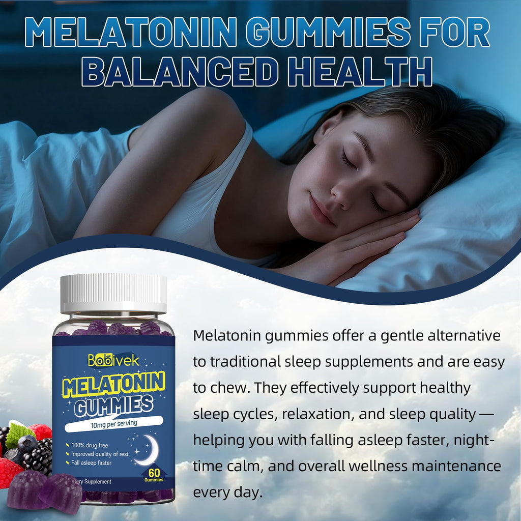 10mg Melatonin Gummies 60 Count H122185