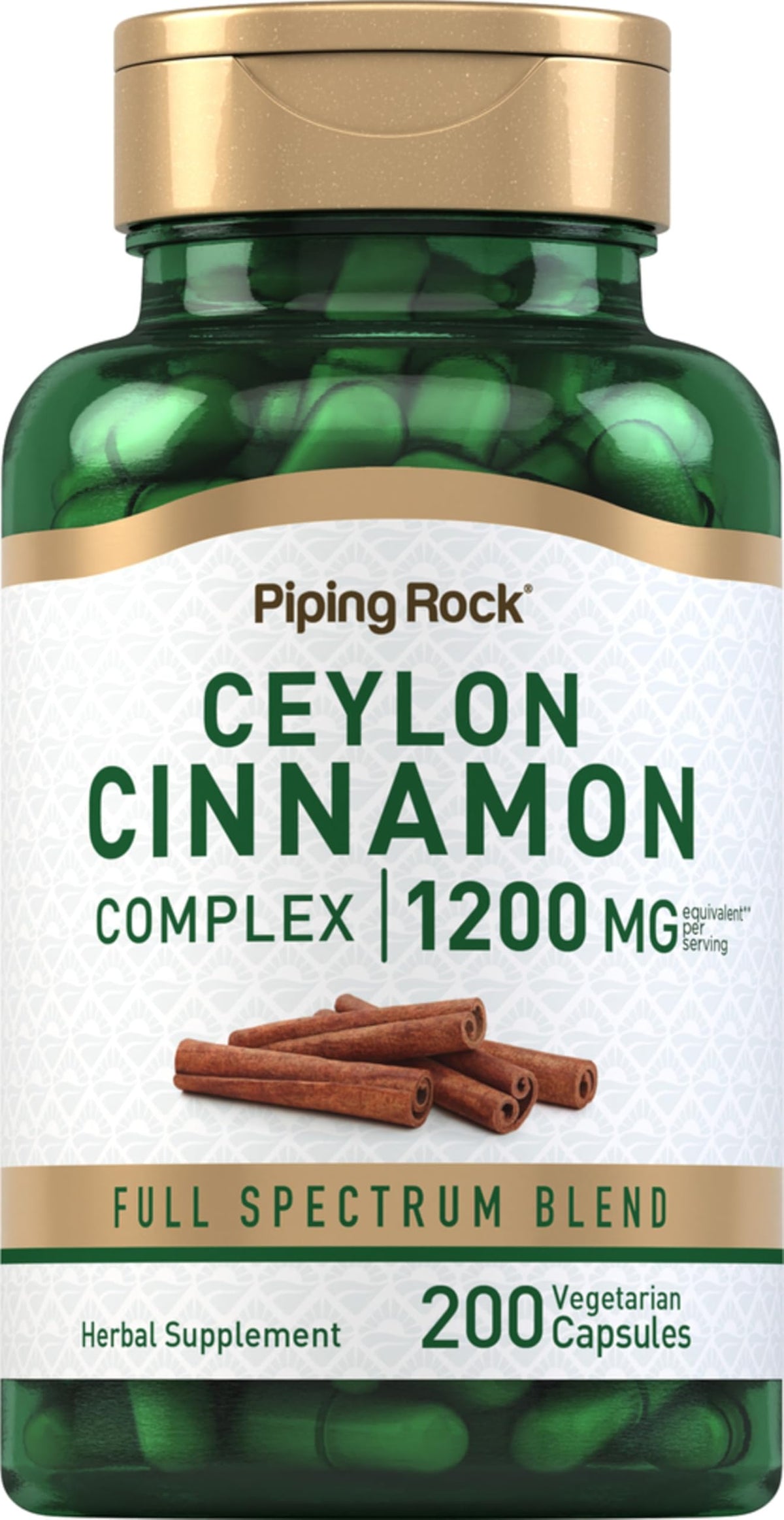 Ceylon Cinnamon Capsules 200 Count W97535