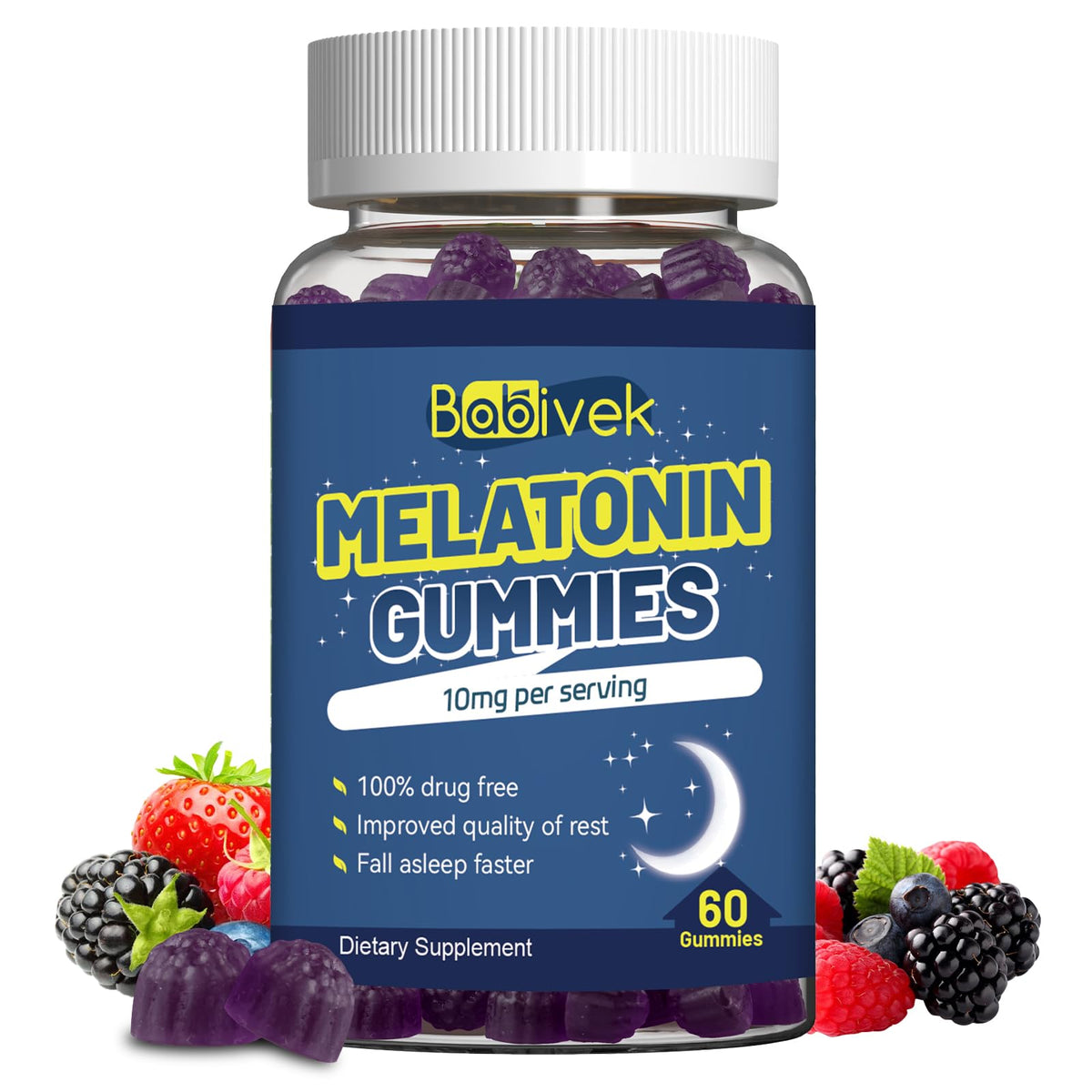 10mg Melatonin Gummies 60 Count H122185