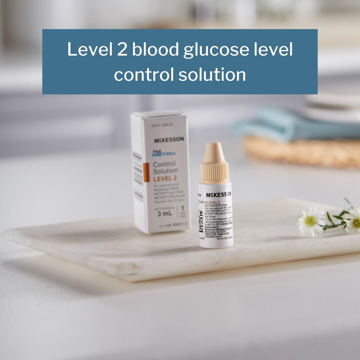Blood Glucose Testing Control Solution, 3 mL, 24 ct E7139
