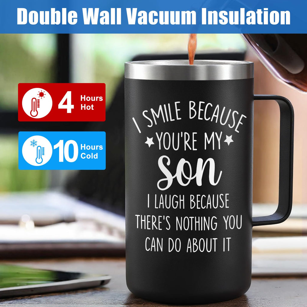 20oz Stainless Steel Insulated Coffee Mug Z131