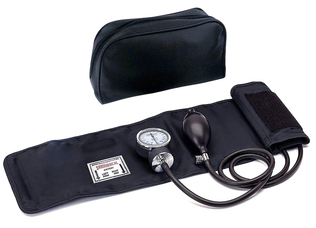 Manual Blood Pressure Cuff Adult Aneroid Sphygmomanometer H34615