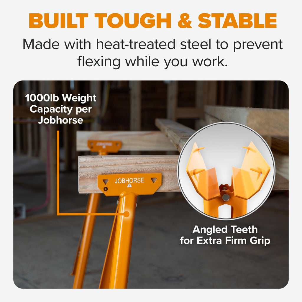 Steel Folding Sawhorse Brackets T4467