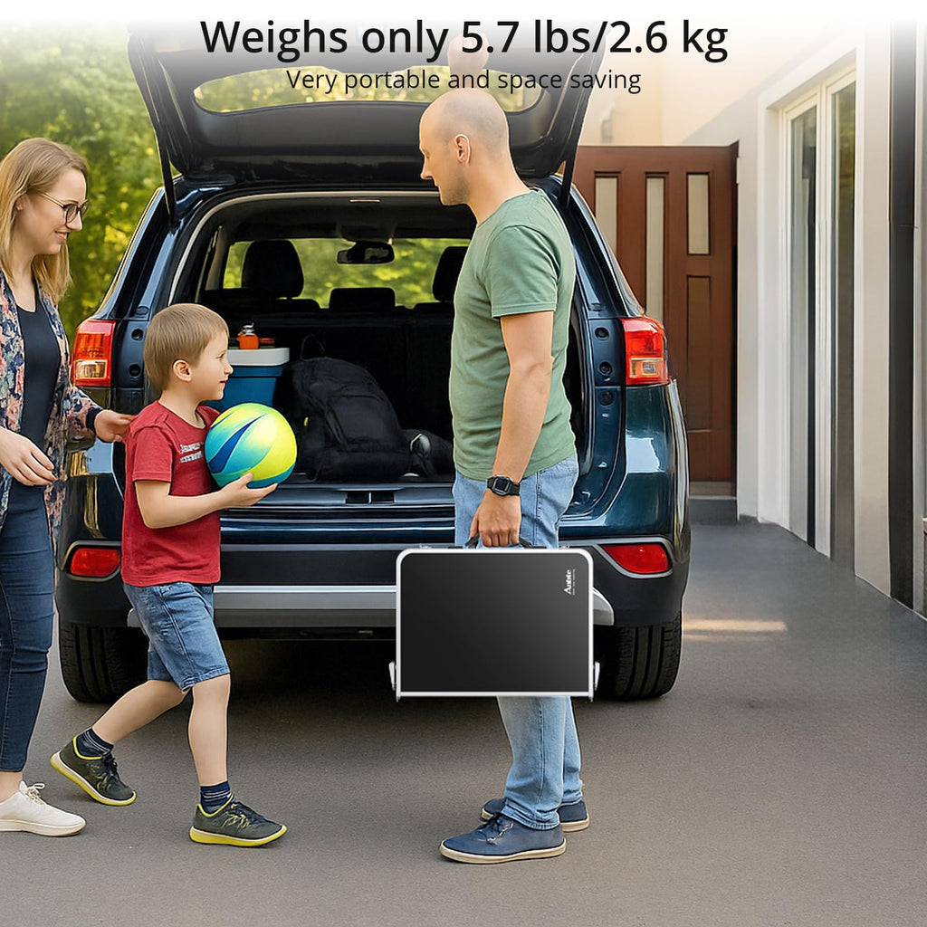Folding Camping Table 24"X 16" Adjustable Height B59202