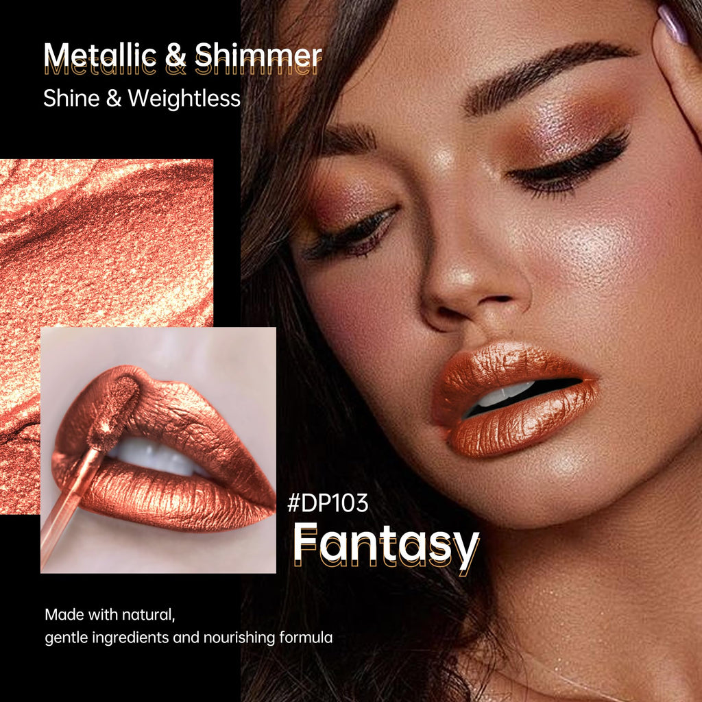 Metallic Reddish Brown Lipstick L863091