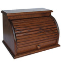 Oak Roll Top Bread Box Z35573