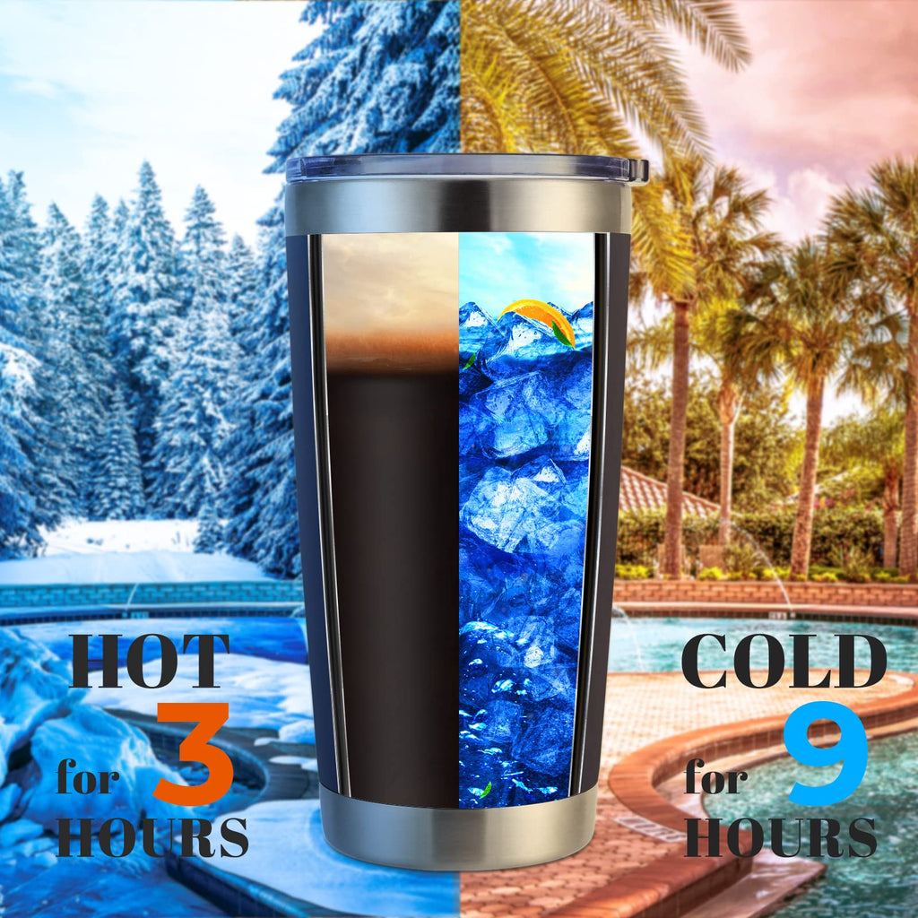 20oz Stainless Steel Insulated Tumbler with Lid A85974