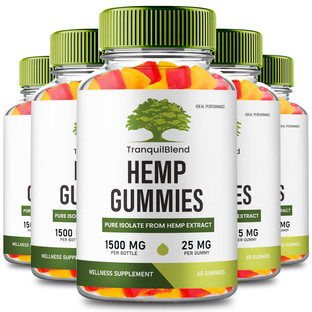 Hemp Gummies with Hemp Seeds Organic Extract 5 Pack D679540