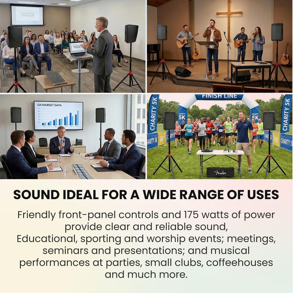 Portable PA System with Microphone Kit G273