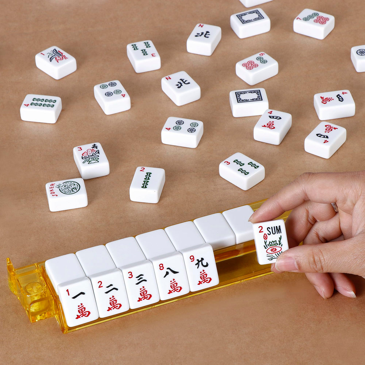 American Mahjong Set with Soft Carrying Bag Y39369