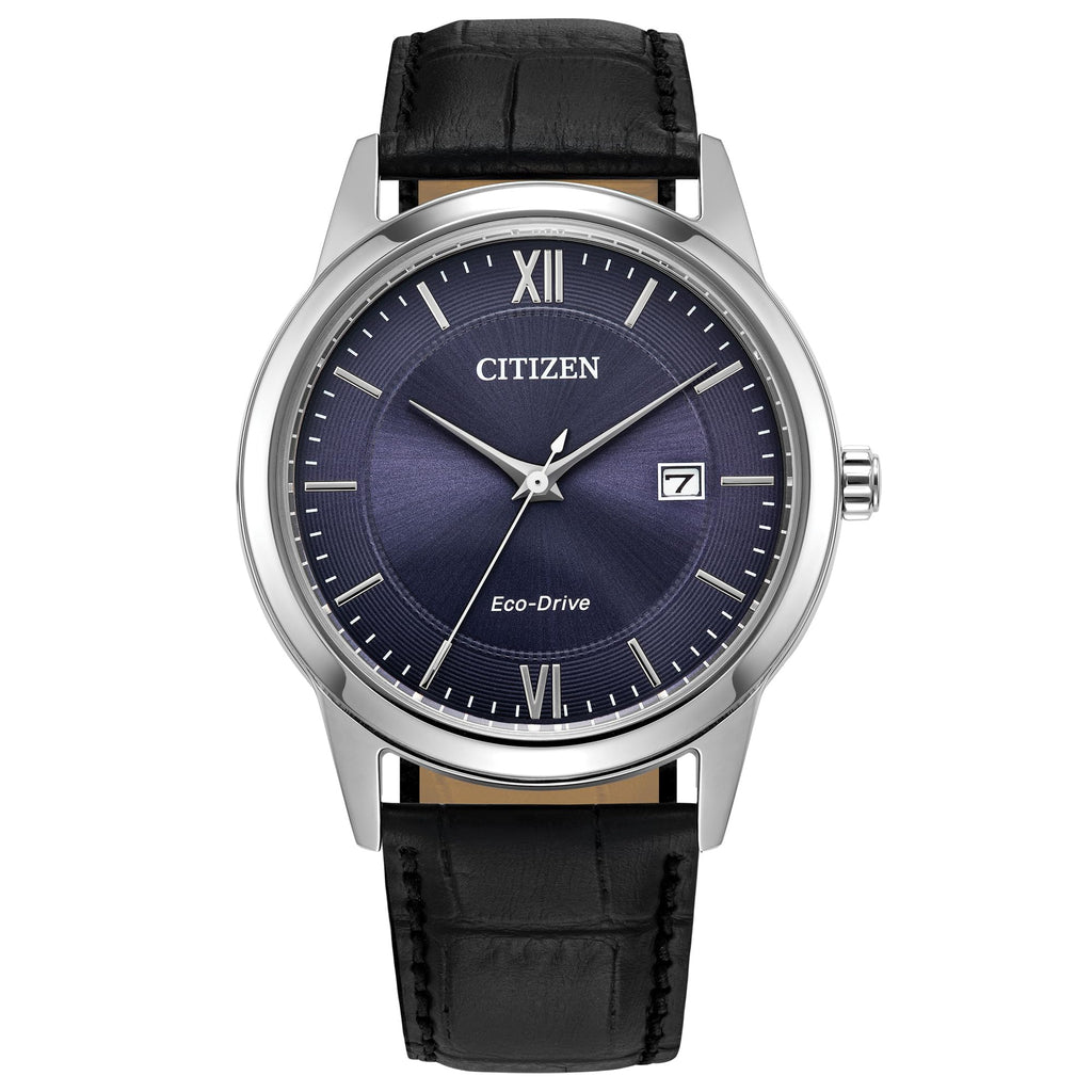 Men's Leather Strap Watch N697