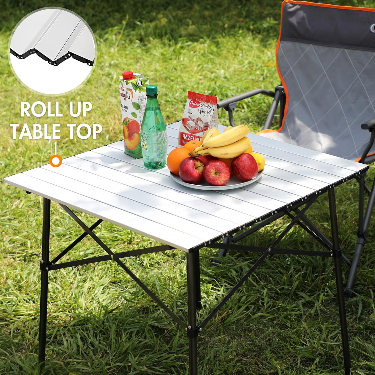 Lightweight Aluminum Folding Table Z2379