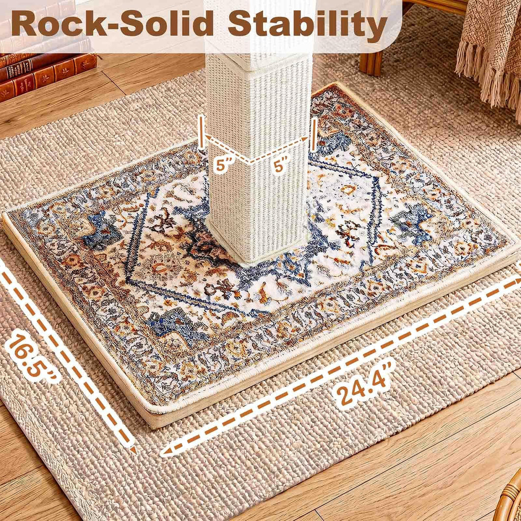 Tall Cat Scratching Post with Carpet F230756
