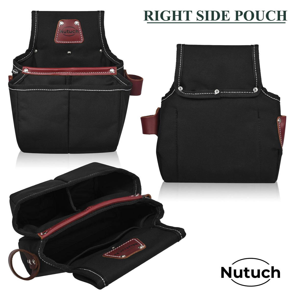 Nylon and Leather Tool Belt F334