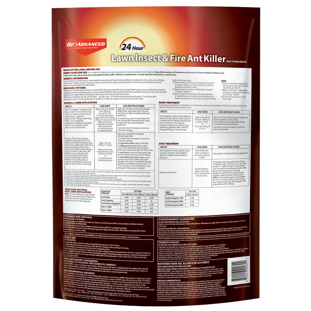 20 lb Granules Insect Killer D985640