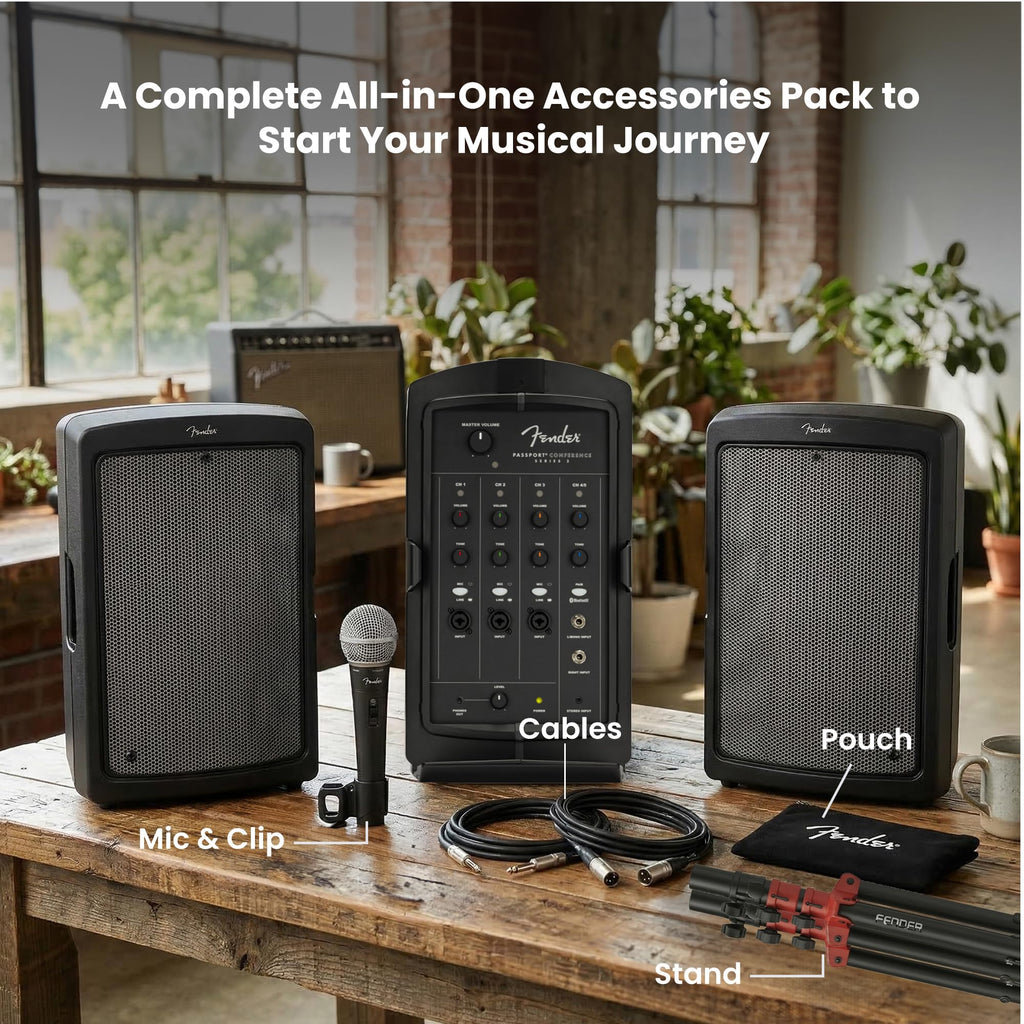 Portable PA System with Microphone Kit G273