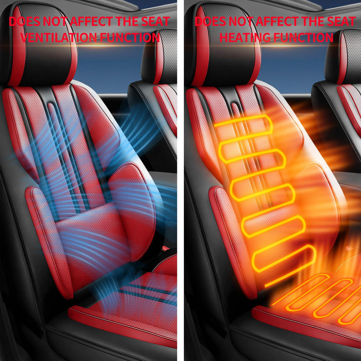 Car Seat Covers Full Set 5 Seat N96242