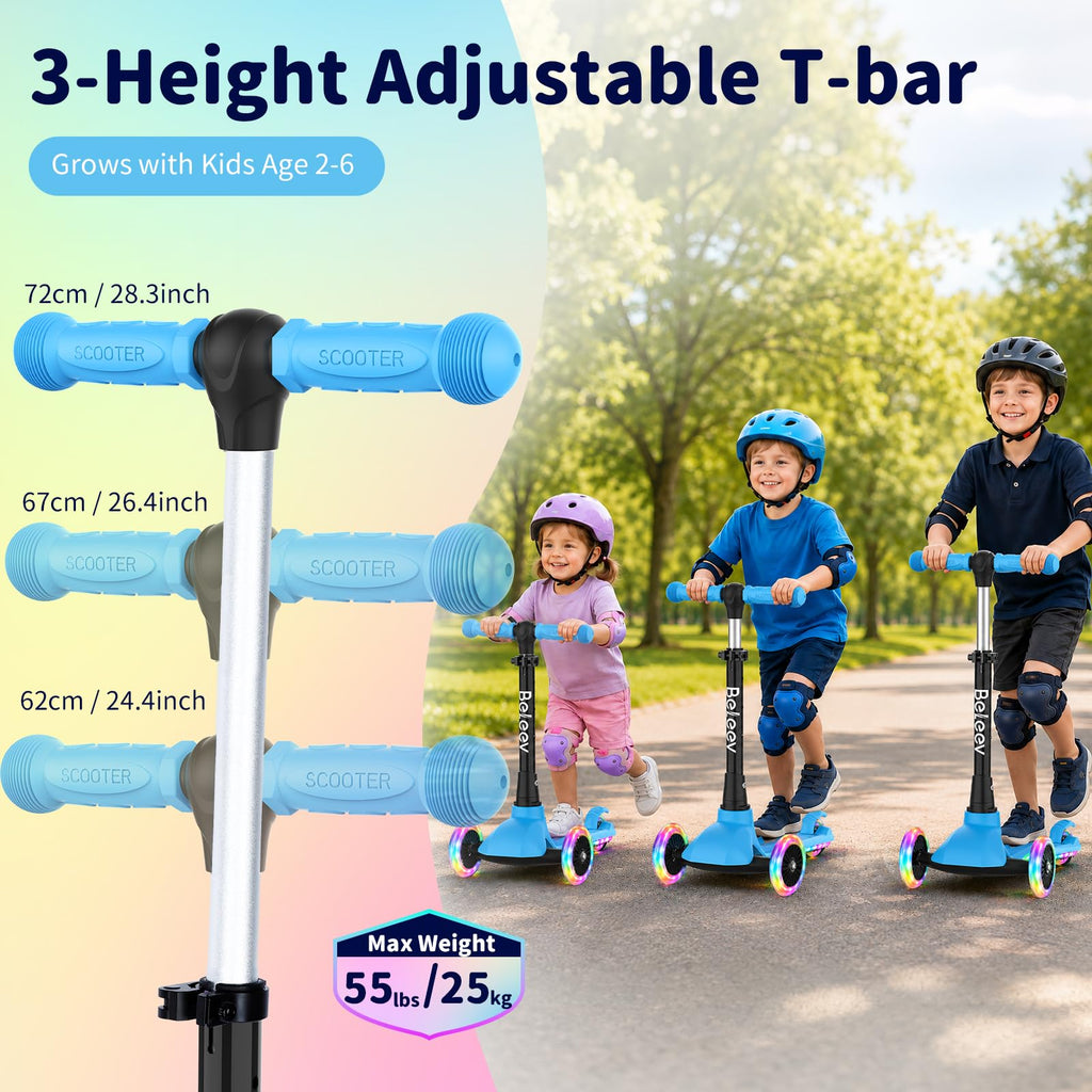 Light Up Deck & Wheels Scooter N57576