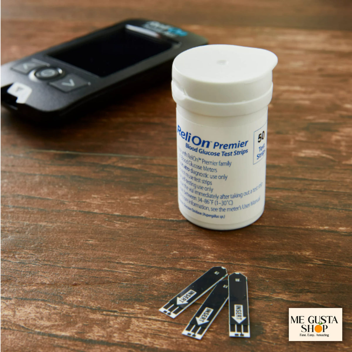 Blood Glucose Test Strips 50 Count R89789