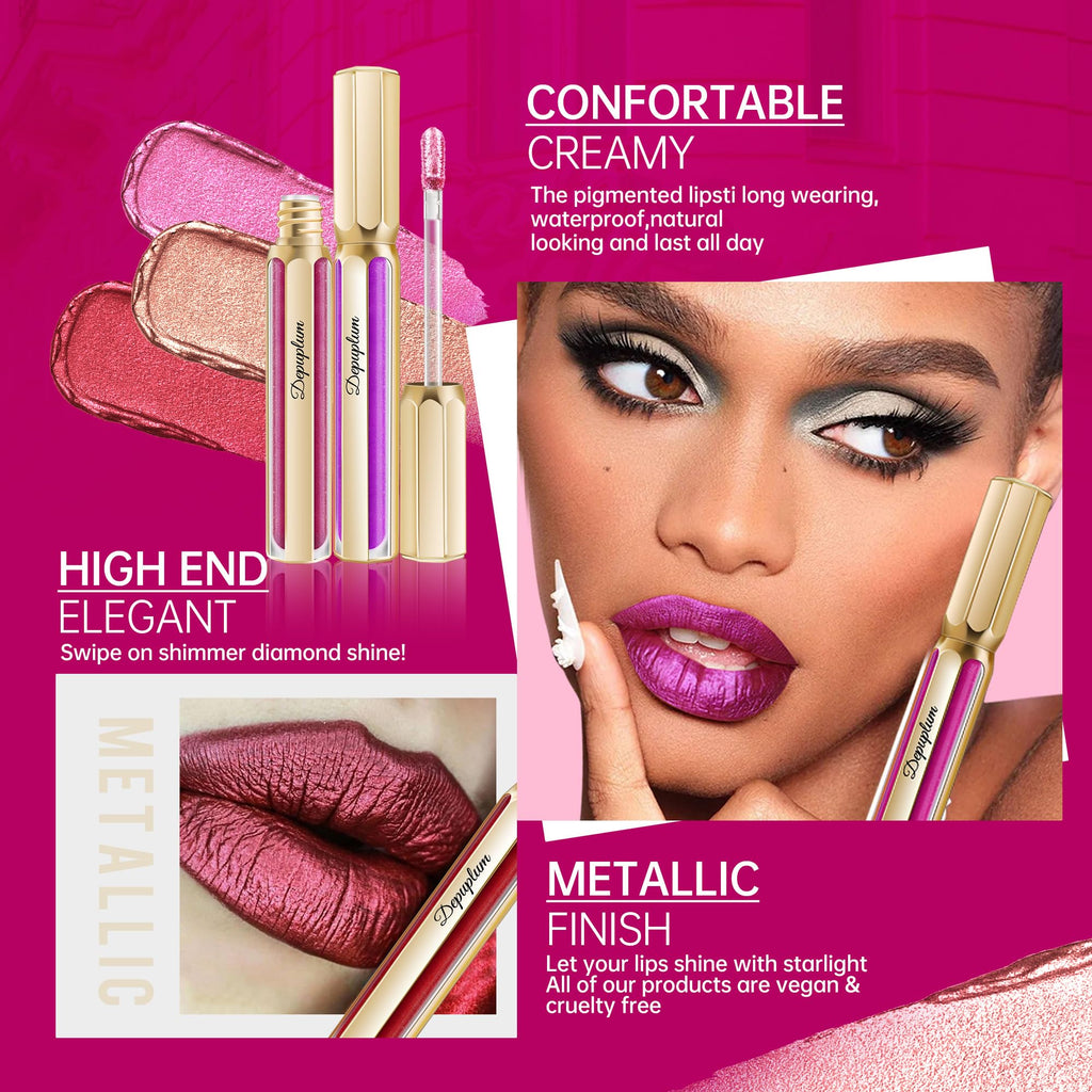 Metallic Reddish Brown Lipstick L863091